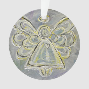 White Guardian Angel - ein Geschenk an den Feierta Ornament