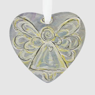 White Guardian Angel - ein Geschenk an den Feierta Ornament