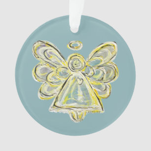 White Guardian Engel Weihnachtsanhänger Ornament