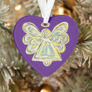 White Guardian Engel Weihnachtsanhänger Ornamente