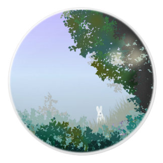 White Hare Keramikknauf