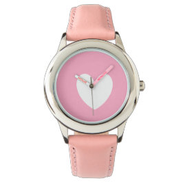 White Heart Watch Armbanduhr