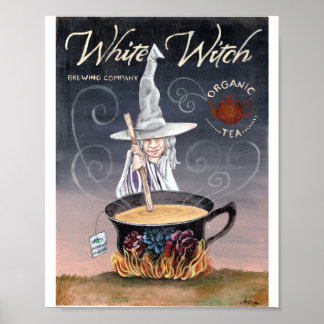 White Hexe Brewing Company Poster