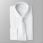 White Hidden Initials Solid Color Neck Tie Krawatte<br><div class="desc">Weiße versteckte Initialen Solid Color. Für Hochzeiten oder den täglichen Gebrauch,  mit Initialen auf der Rückseite,  die Sie leicht personalisieren oder löschen können,  wenn nicht erforderlich. Kann über die Option Weitere anpassen auf eine beliebige Farbe geändert werden,  oder bitte schreiben Sie mir,  wenn Sie Hilfe benötigen.</div>