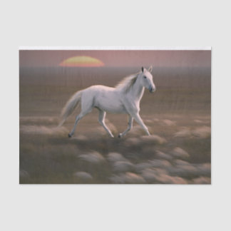 White Horse Tissue Paper Seidenpapier