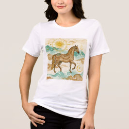 White horse Tri-Blend shirt