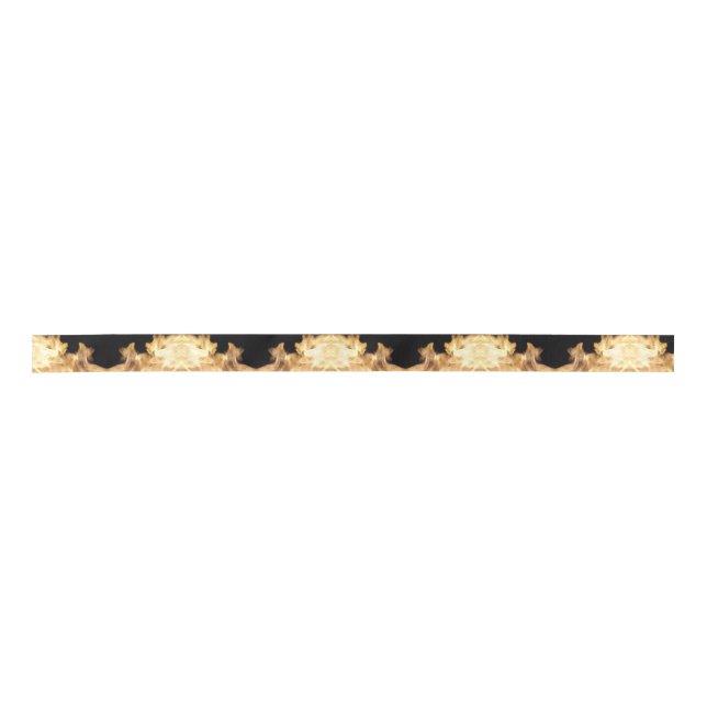 White Hot Flames Satinband (Vorderseite)