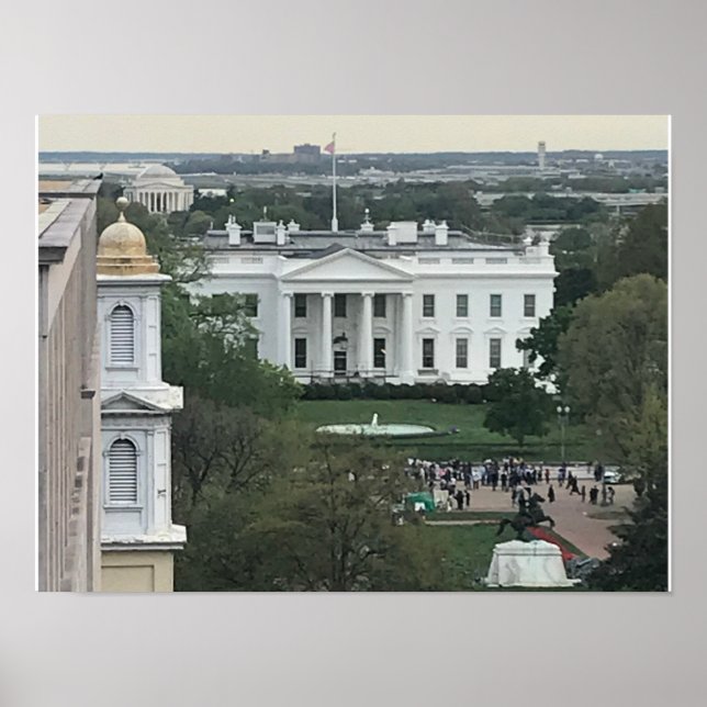 White House Washington DC Poster (Vorne)