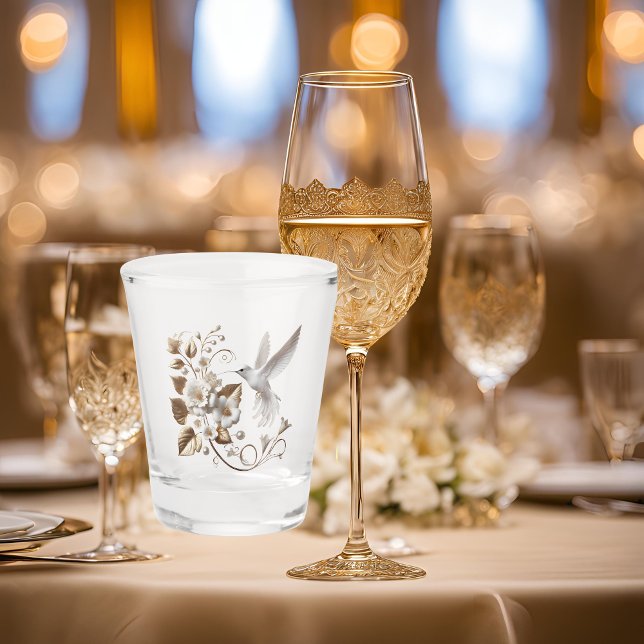 White Hummingbird Schnapsglas (Von Creator hochgeladen)