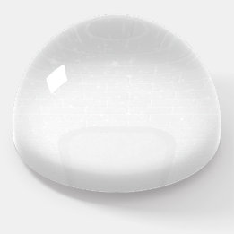 White Iglu Paperweight Briefbeschwerer