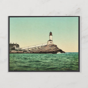 White Island Light, Isles of Shoals, N.H. seltene  Postkarte