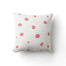 White Japanese Winter Peony Floral Pattern