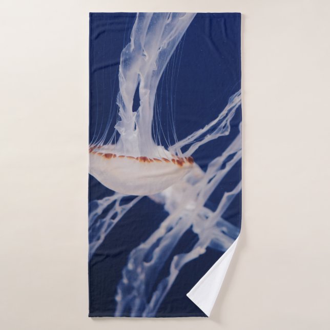 WHITE JELLY FISH BADEHANDTUCH (Badehandtuch)