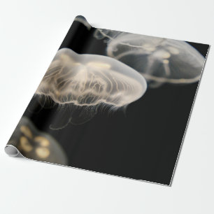 WHITE JELLYFISH GESCHENKPAPIER