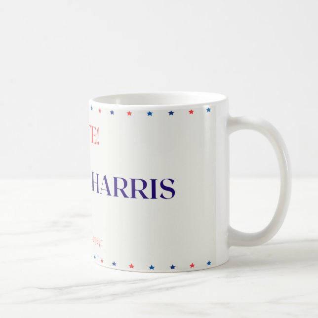 White Kamala Harris Tasse (Rechts)