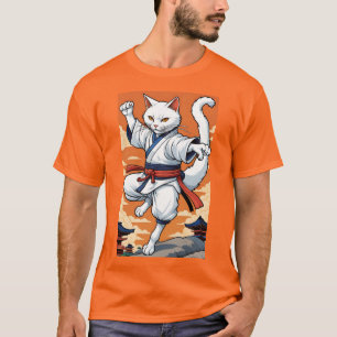 White Karate T-Shirt