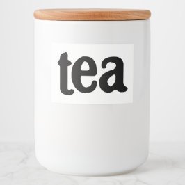 White Keramik Kitchen Canisters Zuhause Food Stora Lebensmitteletikett