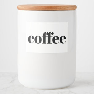 White Keramik Kitchen Canisters Zuhause Food Stora Lebensmitteletikett