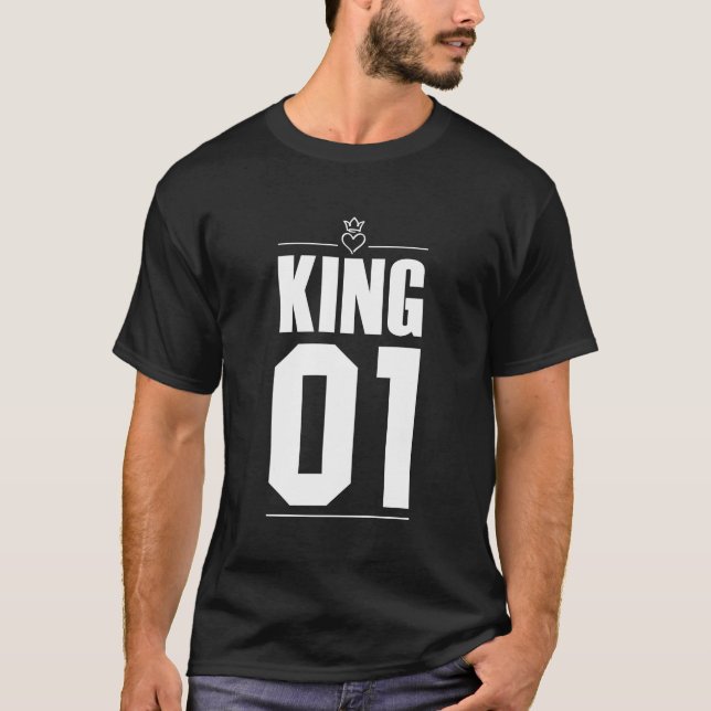 White King and Queen 01 T-Shirt (Vorderseite)