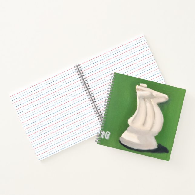 White Knight Notizbuch (Innenseite)