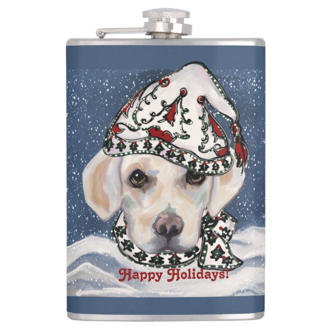 WHITE LABRADOR RETRIEVER FLACHMANN (Vorderseite)