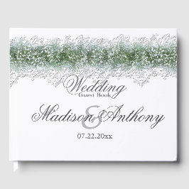 White Lace & Babies Atem Hochzeit Gästebuch