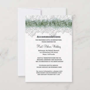 White Lace & Babies Atem Hochzeitsunterkünfte