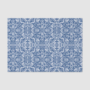 White Lace Damask Brocade Geschenk oder Decoupage Seidenpapier