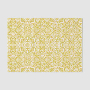 White Lace Damask Brocade Geschenk oder Dekoupage Seidenpapier