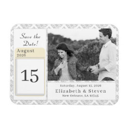 White Lace Katholic Rettete das flexible Foto Magn Magnet