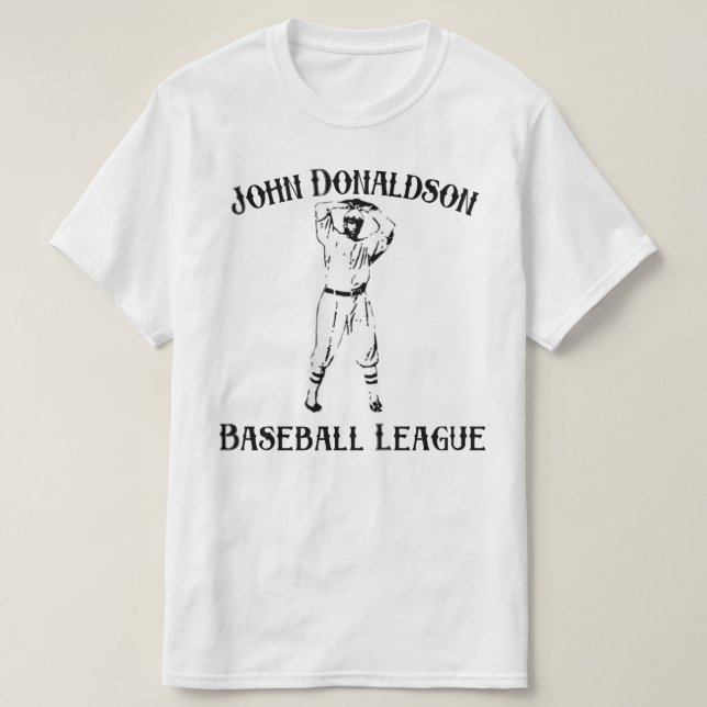White League Uniform T-Shirt (Design vorne)