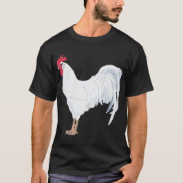 White Leghorn Rooster T-Shirt