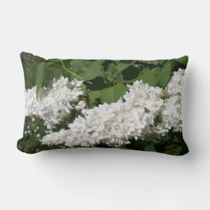 White Lilac Pillow Lendenkissen