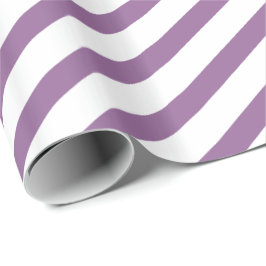 white-lilac stripes – lila-weiß gestreift geschenkpapier