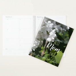 White Lilacs Day Mama Planner Planer