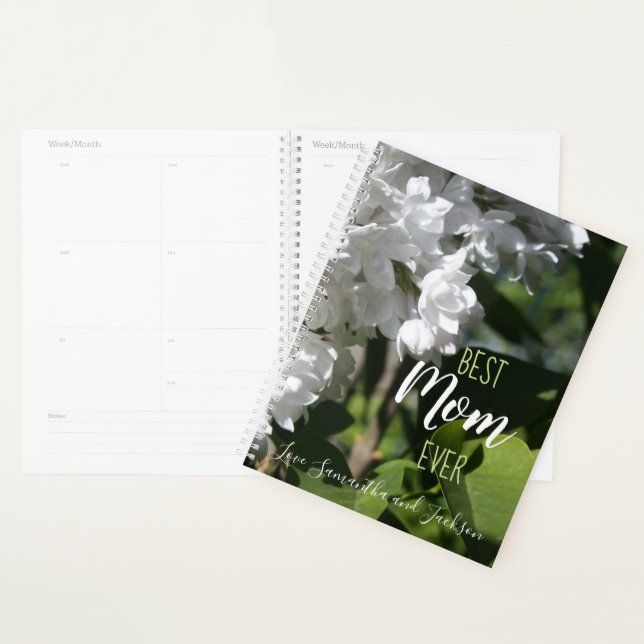 White Lilacs Day Mama Planner Planer (Anzeige)