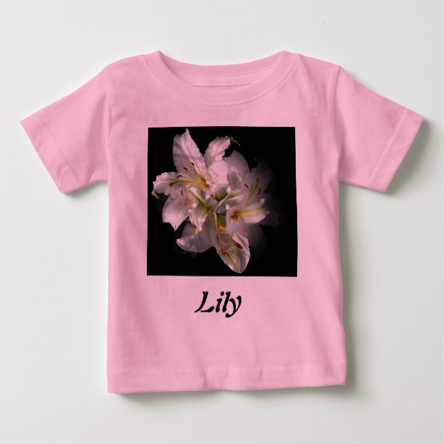 White Lilies Fantasy Baby T-shirt (Vorderseite)