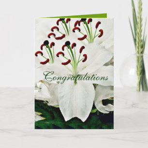 White Lilies_ Karte