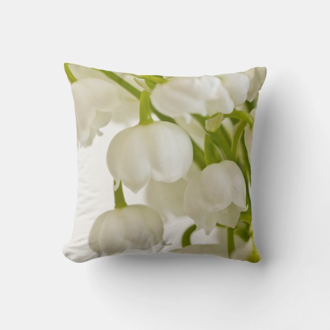 White Lilies Kissen (Vorderseite)