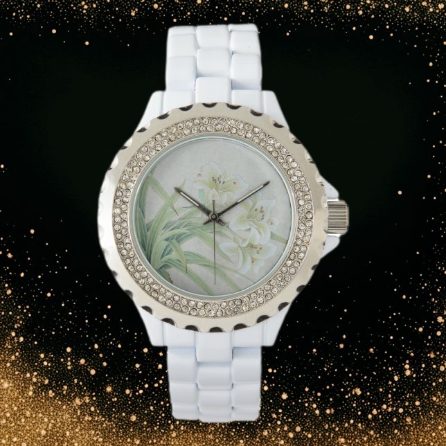 White Lily Armbanduhr (Von Creator hochgeladen)