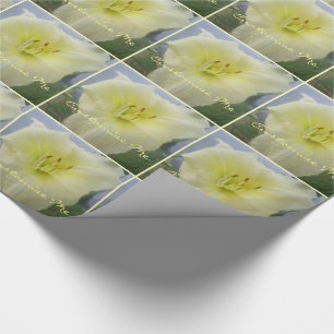 White Lily Geschenkpapier