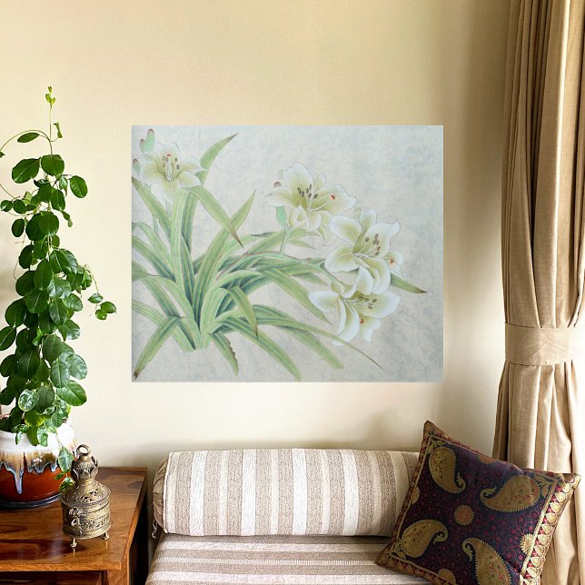 White Lily Leinwanddruck (Von Creator hochgeladen)