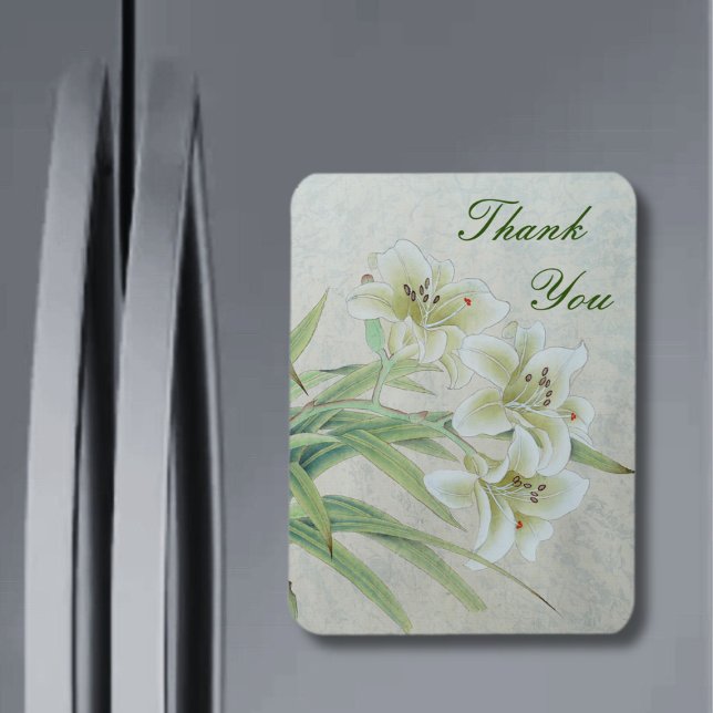 White Lily Magnet (Von Creator hochgeladen)