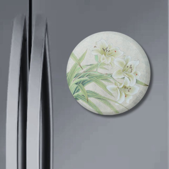 White Lily Magnet (Von Creator hochgeladen)