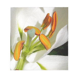 White Lily Notizblock