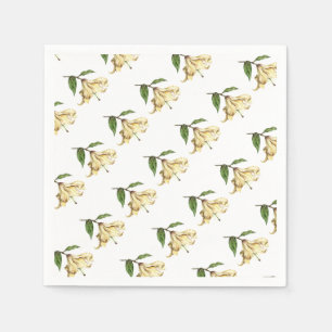 White Lily Serviette