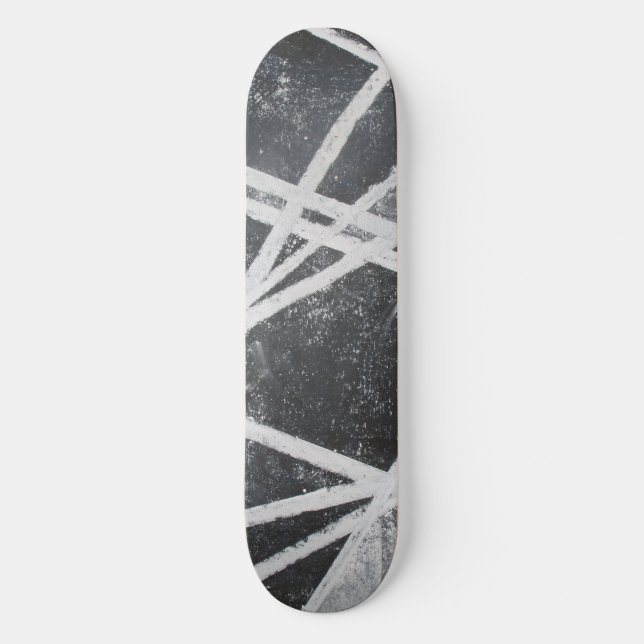 White Lines Extreme Graffiti Skateboard (Vorderseite)