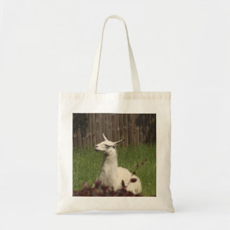 White Llama Tragetasche