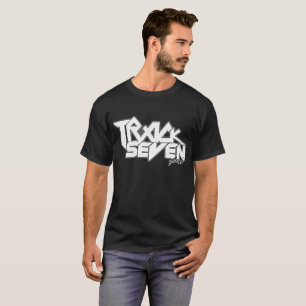 White Logo Track Sieben Band Shirt
