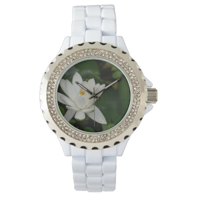 White Lotus Armbanduhr (Vorderseite)